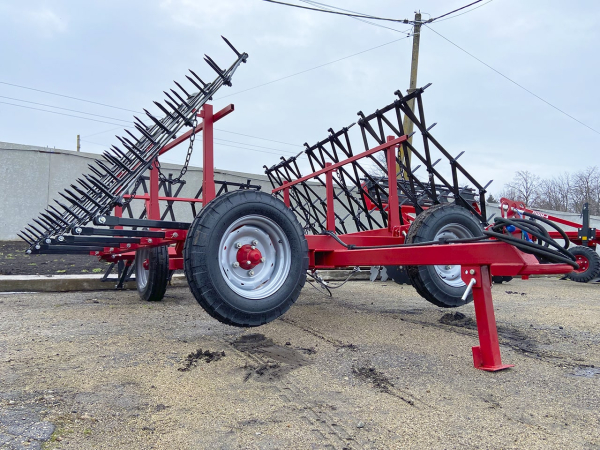 Hydraulic harrow hitch БПГ-8
