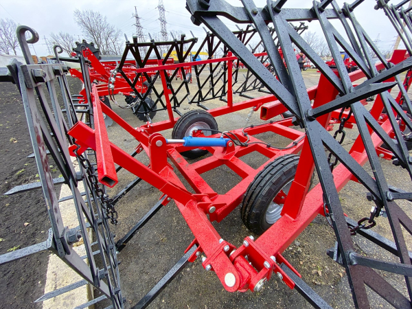 Hydraulic harrow hitch БПГ-8
