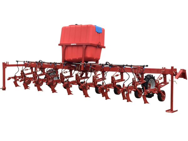 Row cultivator КПН-5,6 with liquid mineral fertilizer application system (8 row)